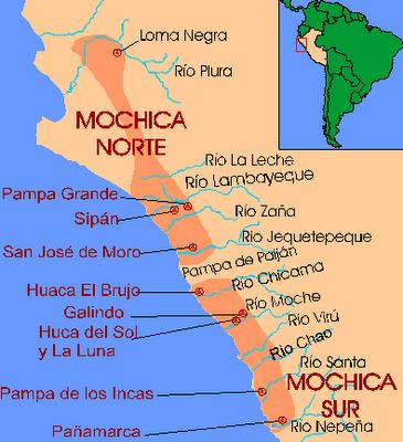 Cultura Mochica Ubicación