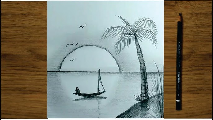 Dibujos A Blanco Y Negro Fáciles Para Dibujar A Lápiz