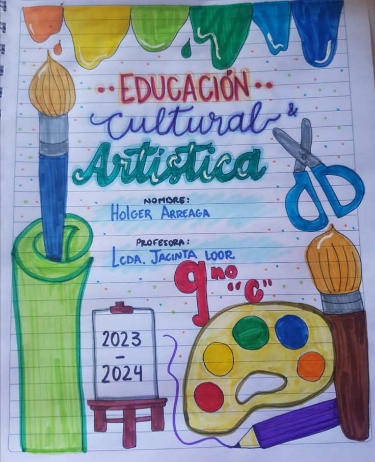 Dibujos De Educación Artística Faciles