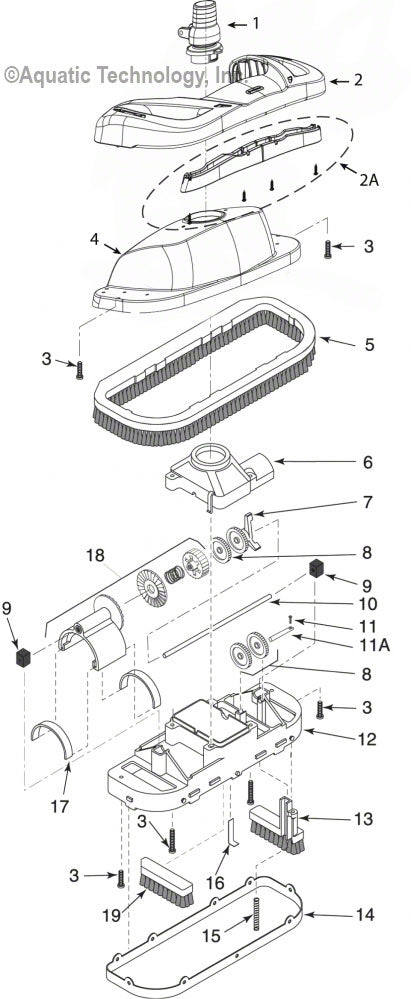 Dorado Pool Cleaner Parts