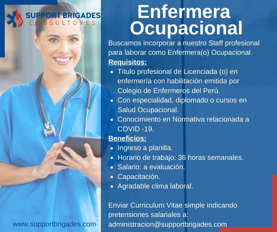 Enfermera Ocupacional Sueldo