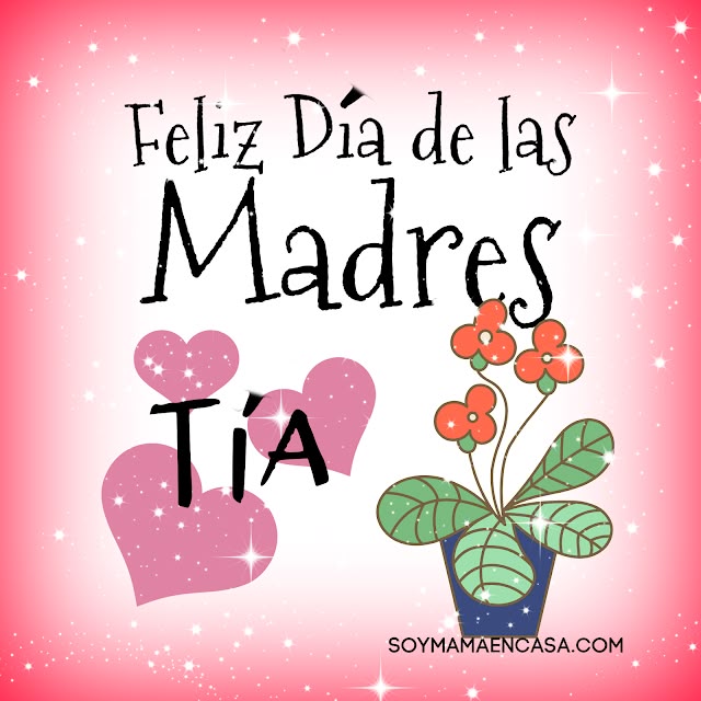 Feliz Día De La Madre Tia