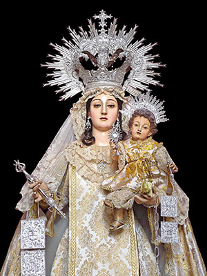 Imagen De La Virgen De Las Mercedes, Patrona De Los Reclusos