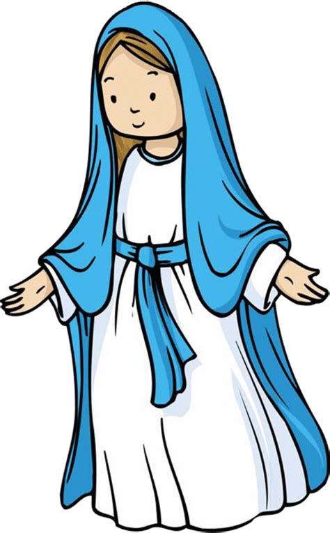 Imagen De La Virgen María Animada