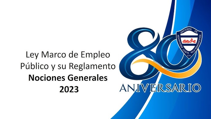 Ley Marco Del Empleo Publico 2023