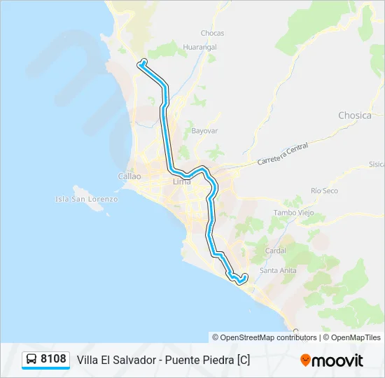 Mapa Ruta De Los Chinos La C