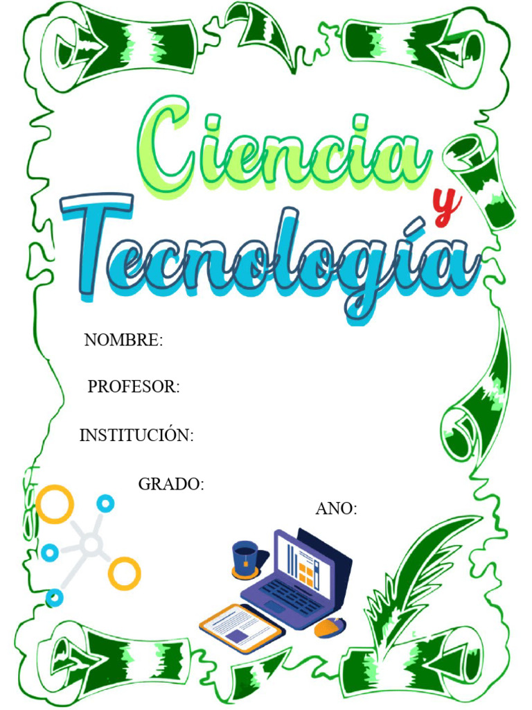 Portada De Ciencia Y Tecnologia Pdf