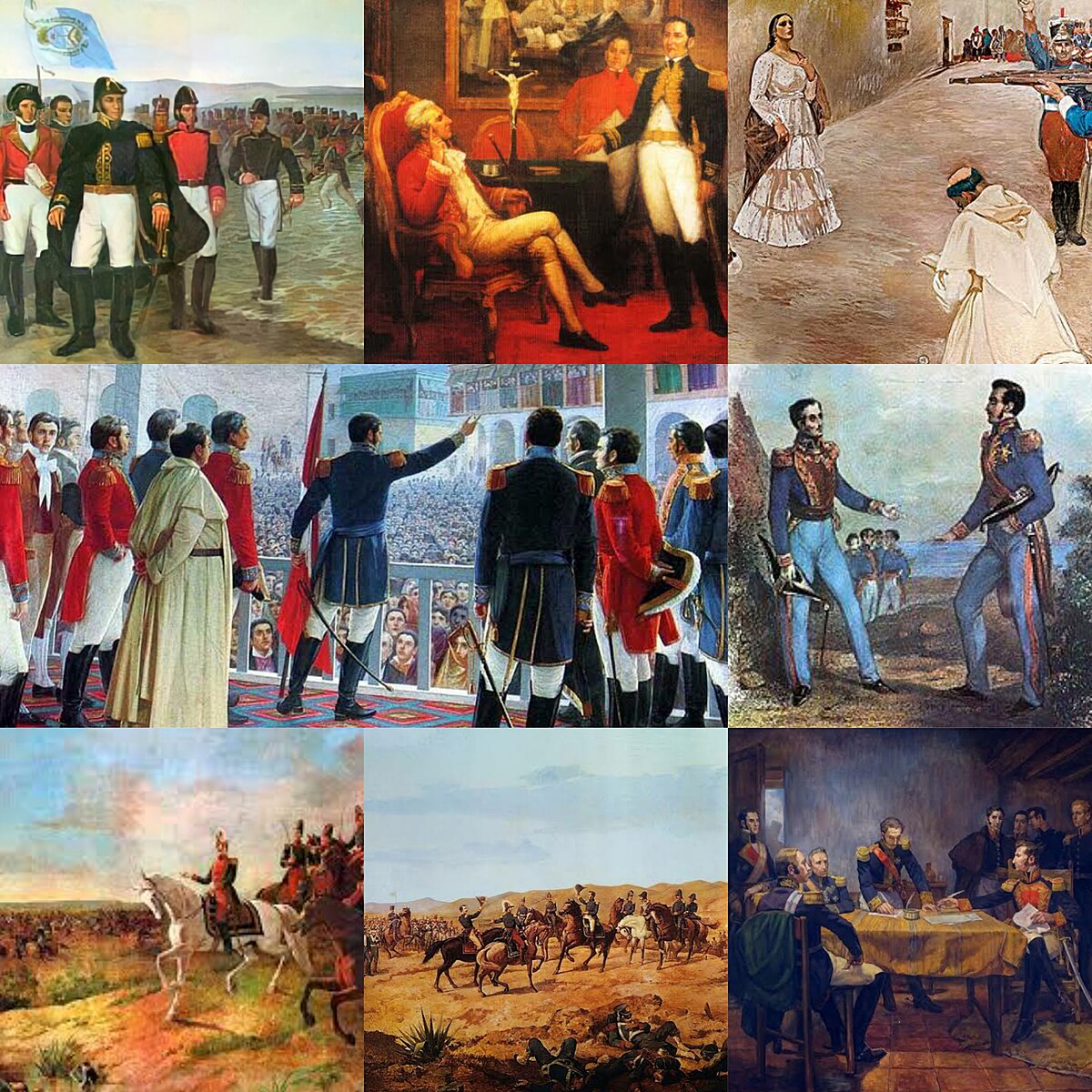 Procesos De La Independencia Del Perú Wikipedia