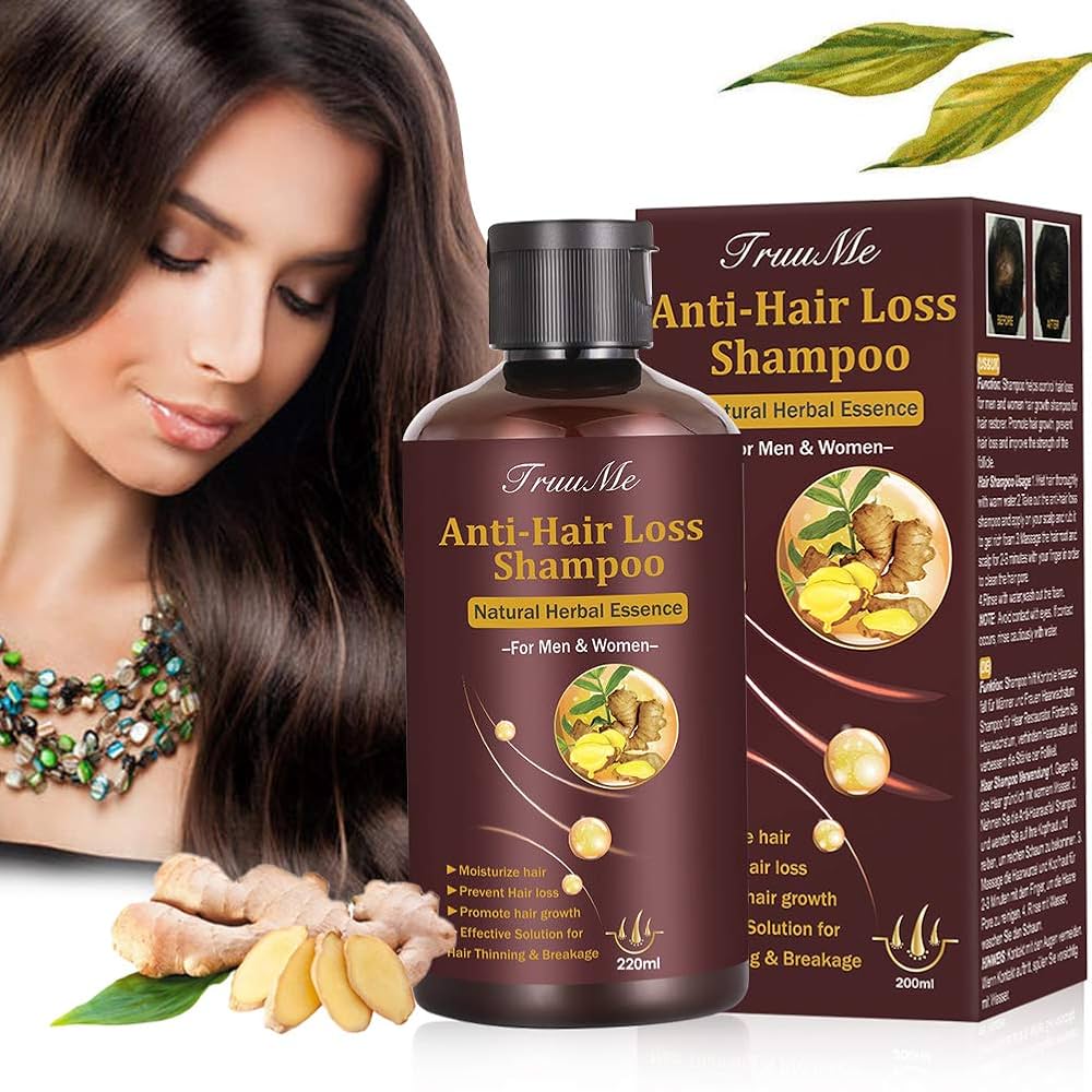 Shampoo Natural Para La Caída Del Cabello En Mujeres