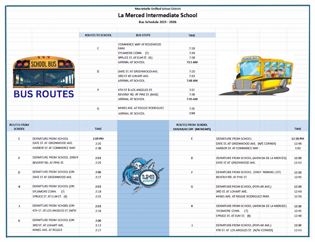 Transportes La Merced Teléfono Bus Schedule