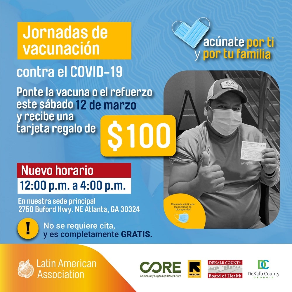 Vacunas De COVID Gratis